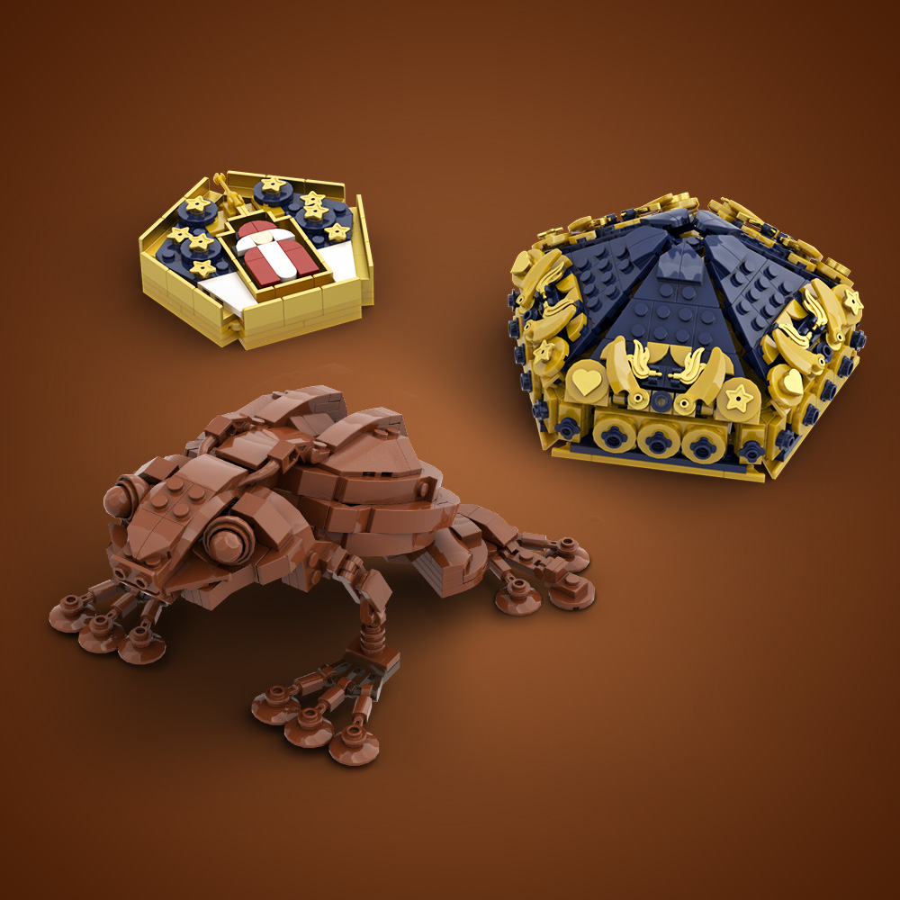 Junk Food Snacks - MOC Movie Magic School Chocolate Frog