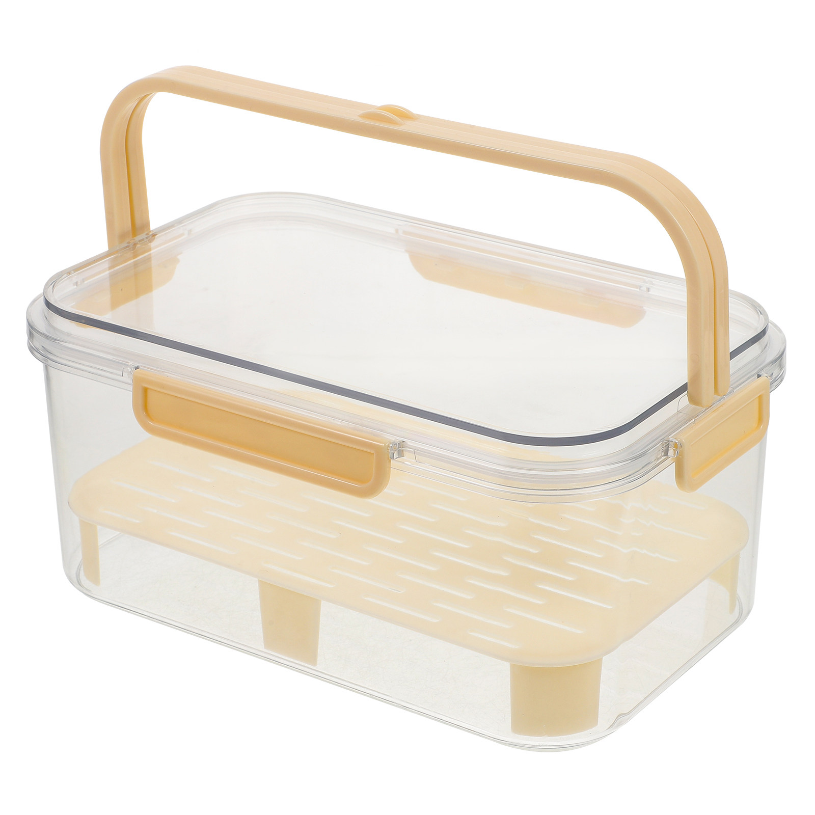Food Packed Snacks - 2-Pack Airtight Freezer Food Containers for