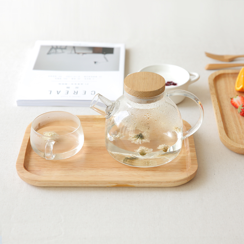 Food Snacks In Japan - Japan Tea Serving Tray Wooden Afternoon