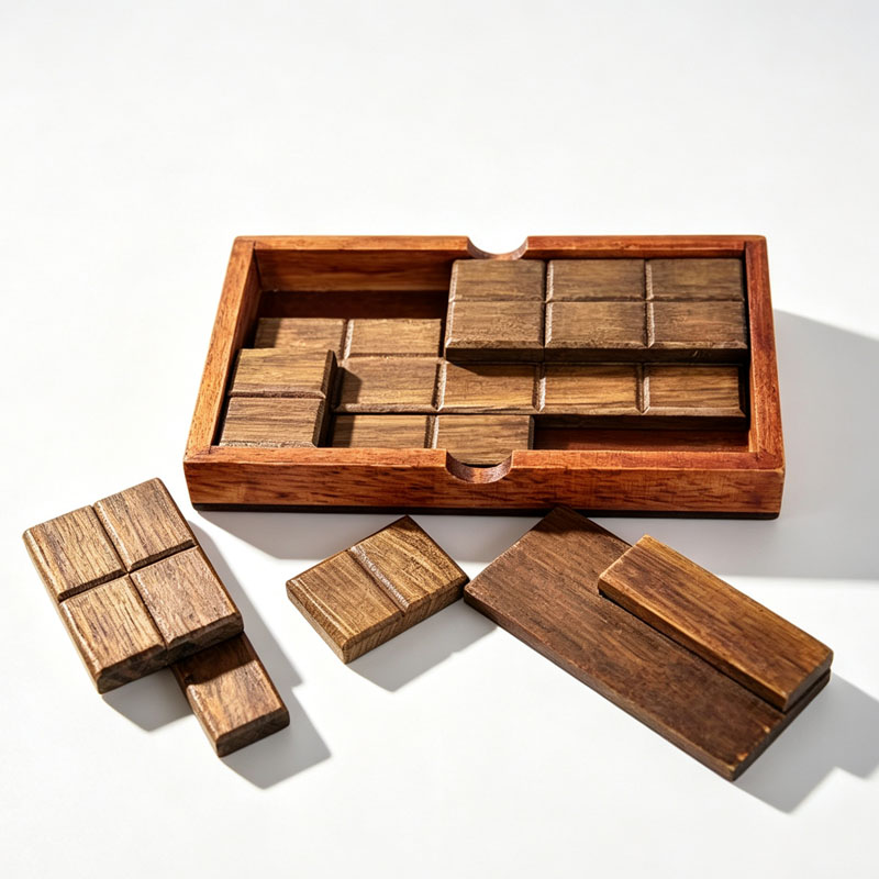Junk Food Snacks - Creative Idea Chocolate Box Puzzle Brain