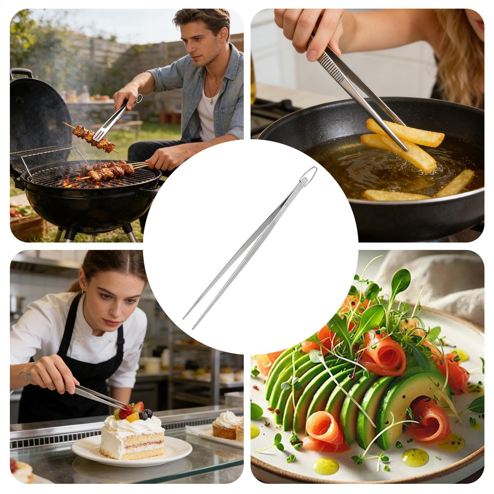 Cooking Tongs Tweezers Food To - огляд і ціна Food Snacks Party