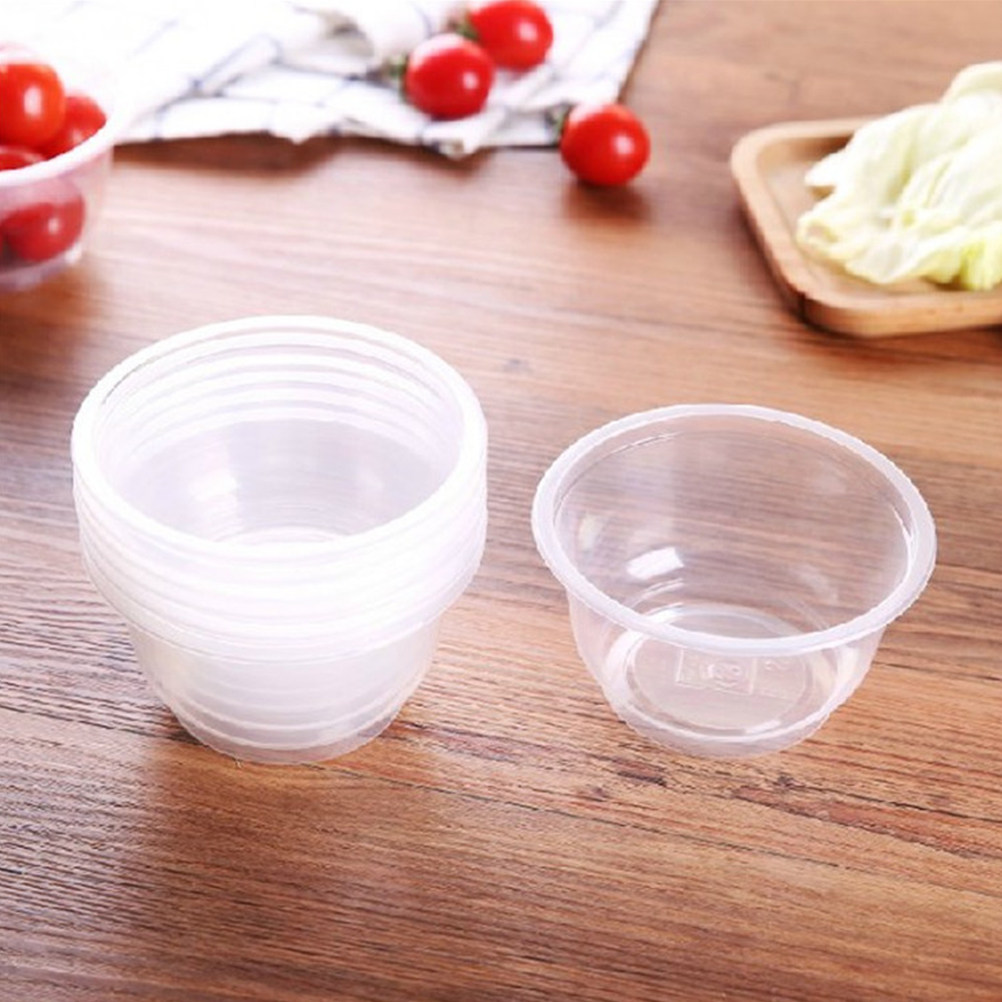 50Pcs Disposable Plastic Bowls - огляд і ціна Food Snacks Party
