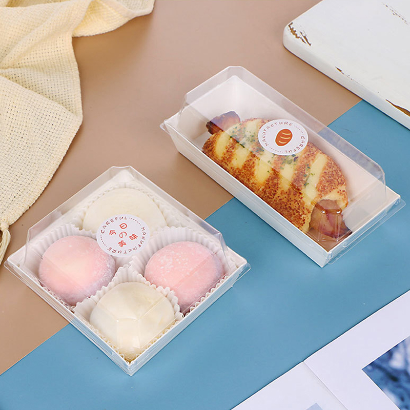 50Pcs Kraft Paper Box Bento Br - огляд і ціна Food Snacks Business