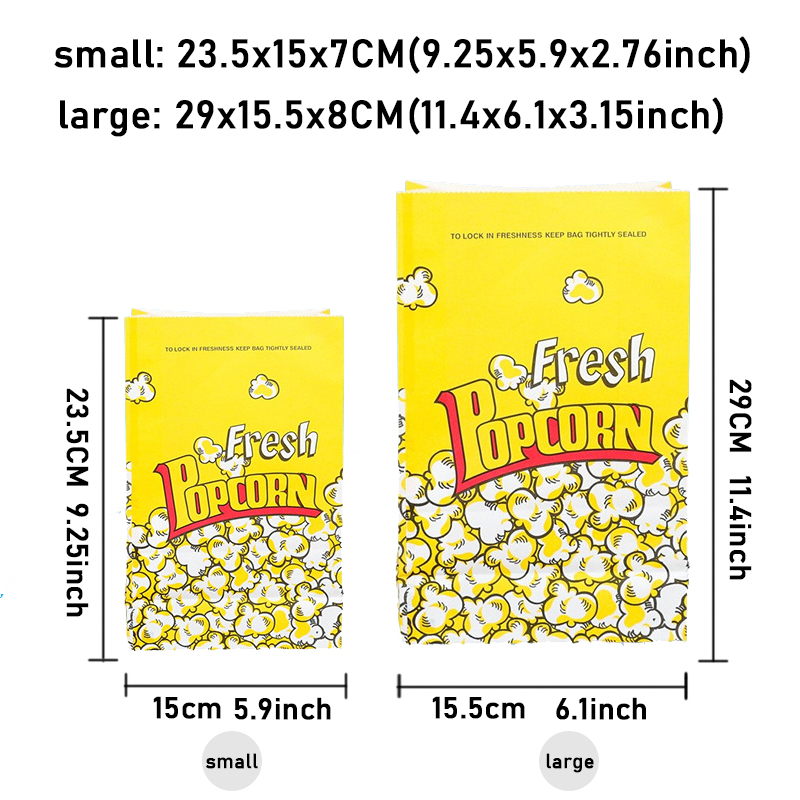 10/20/30/50/100PCS Yellow pape - огляд і ціна Food Snacks Party