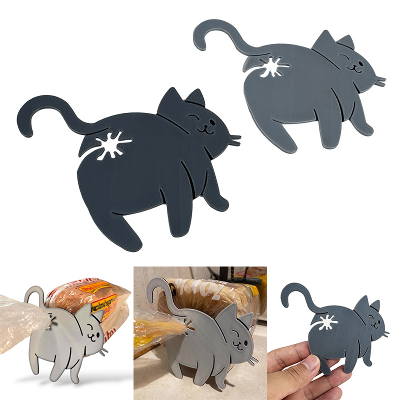 2-Pack 3D Cat Butt Bread Bag C - огляд і ціна Food Packed Snacks