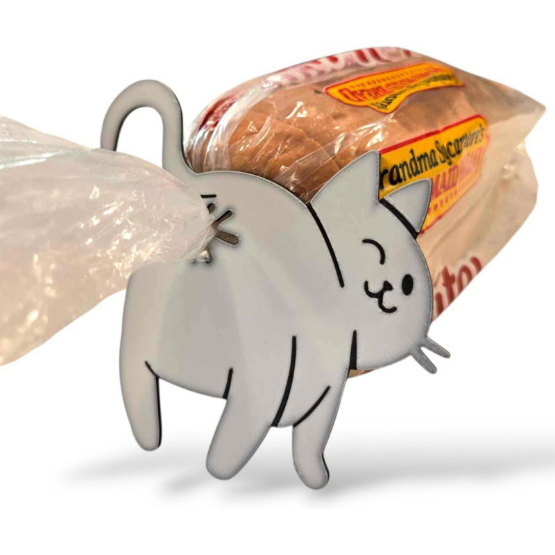 2-Pack 3D Cat Butt Bread Bag C - огляд і ціна Food Packed Snacks