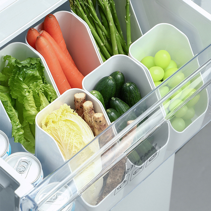 2Pcs Fridge Food Organizer Bin - огляд і ціна Food Snacks In Japan