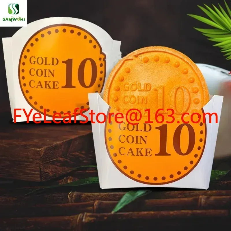 1000 pcs Paper Gold Coin Waffl - огляд і ціна Food Packed Snacks