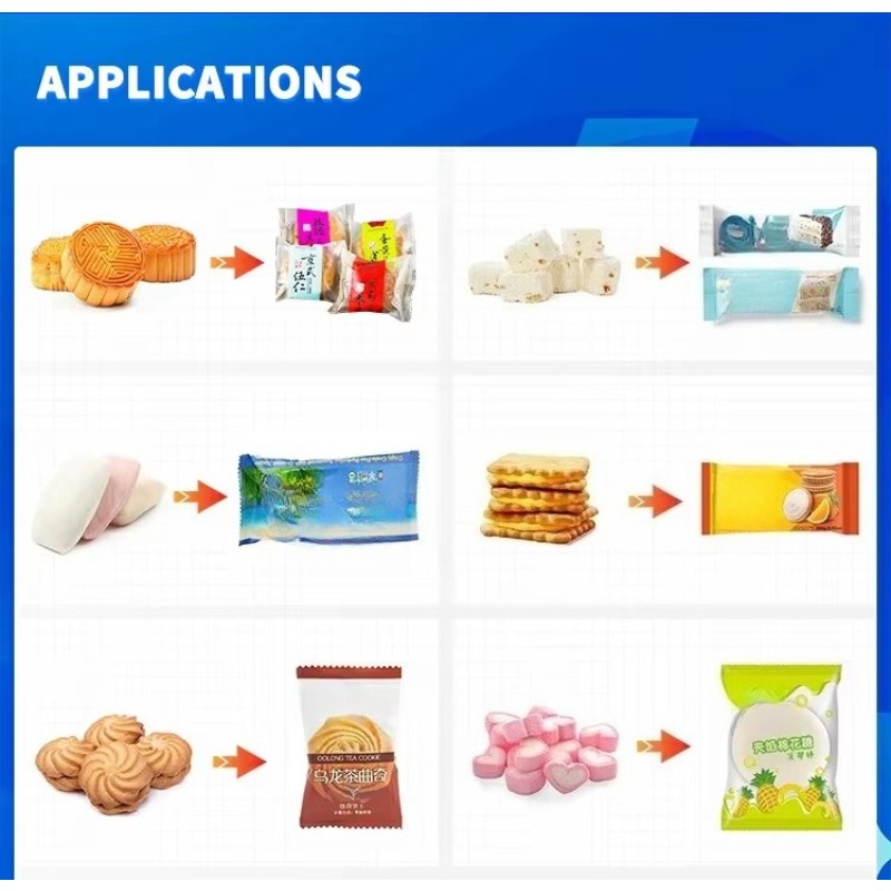 Automatic Pillow Type Packing  - огляд і ціна Food Packed Snacks