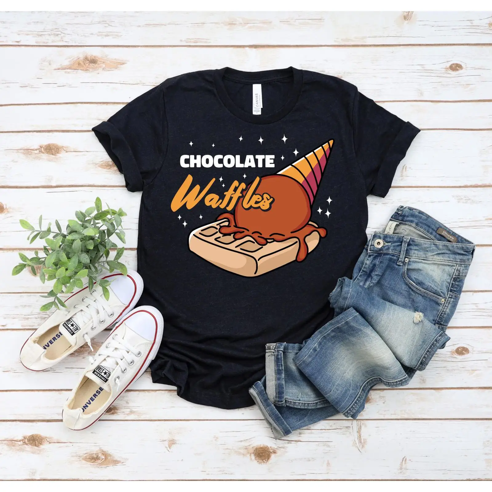 Waffles And Chocolate Ice Crea - огляд і ціна Foody Snacks