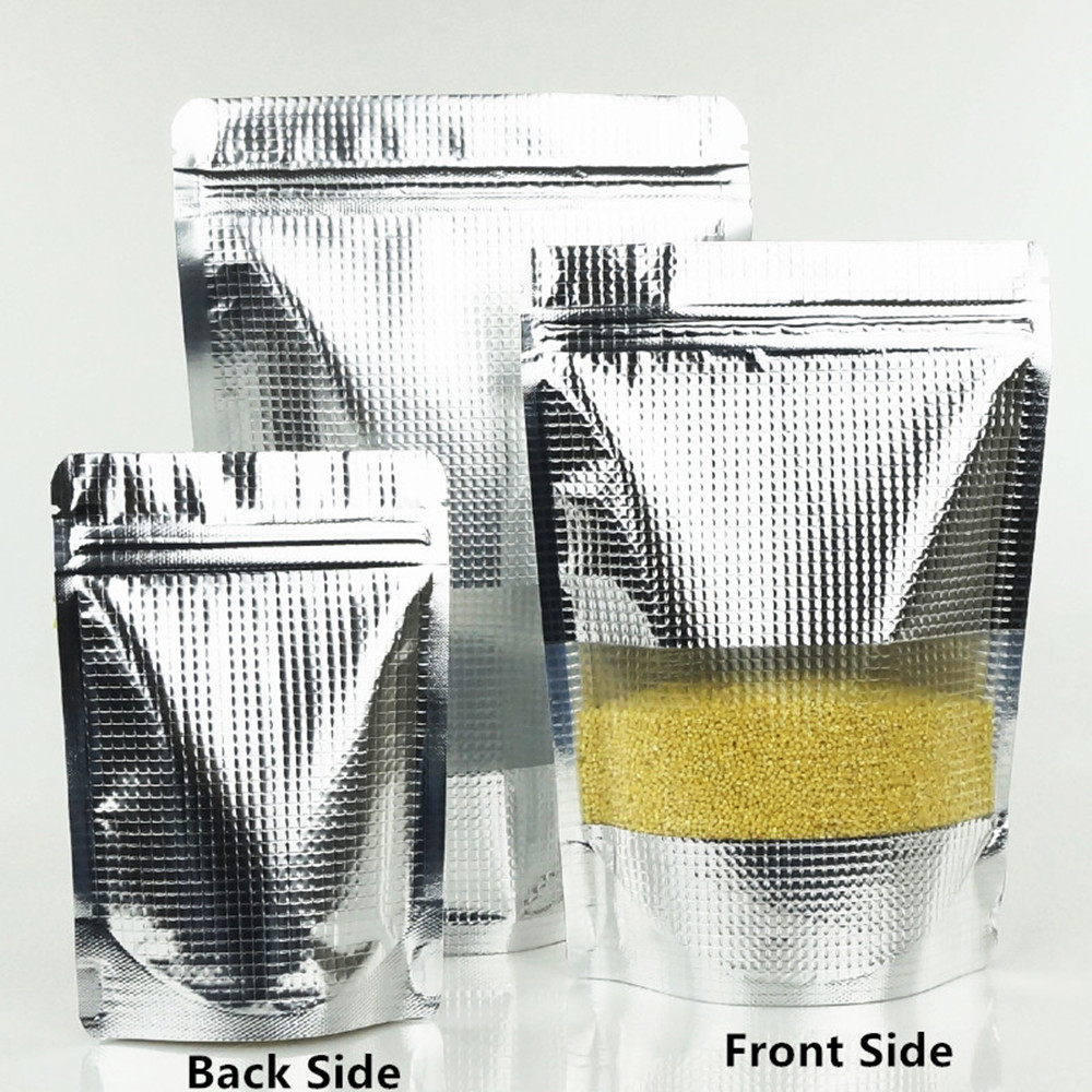 100pcs Silver Aluminum-Coated  - огляд і ціна Food Packed Snacks