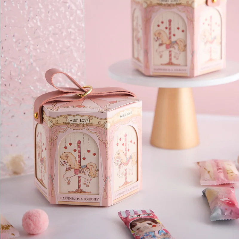 10pcs Gift Box Packaging Baby  - огляд і ціна Food Snacks Party
