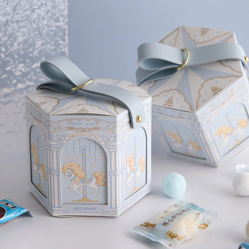 10pcs Gift Box Packaging Baby  - огляд і ціна Food Snacks Party