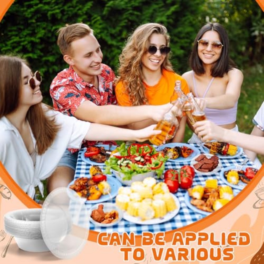 30 Pack 12 oz Disposable Plast - огляд і ціна Food Packed Snacks