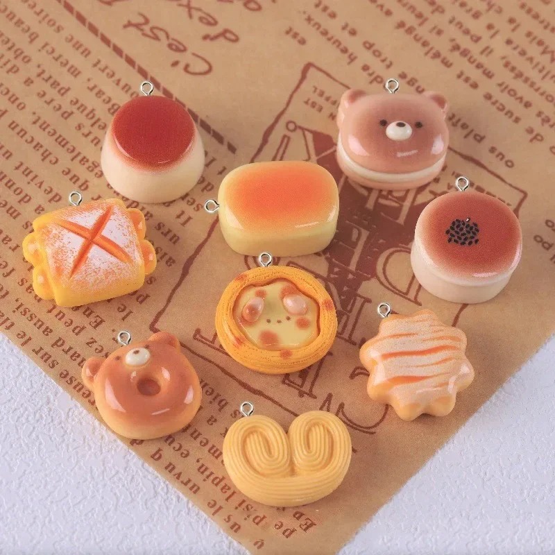 10Pcs Cute Bear Pudding Tart B - огляд і ціна Food Snacks Party