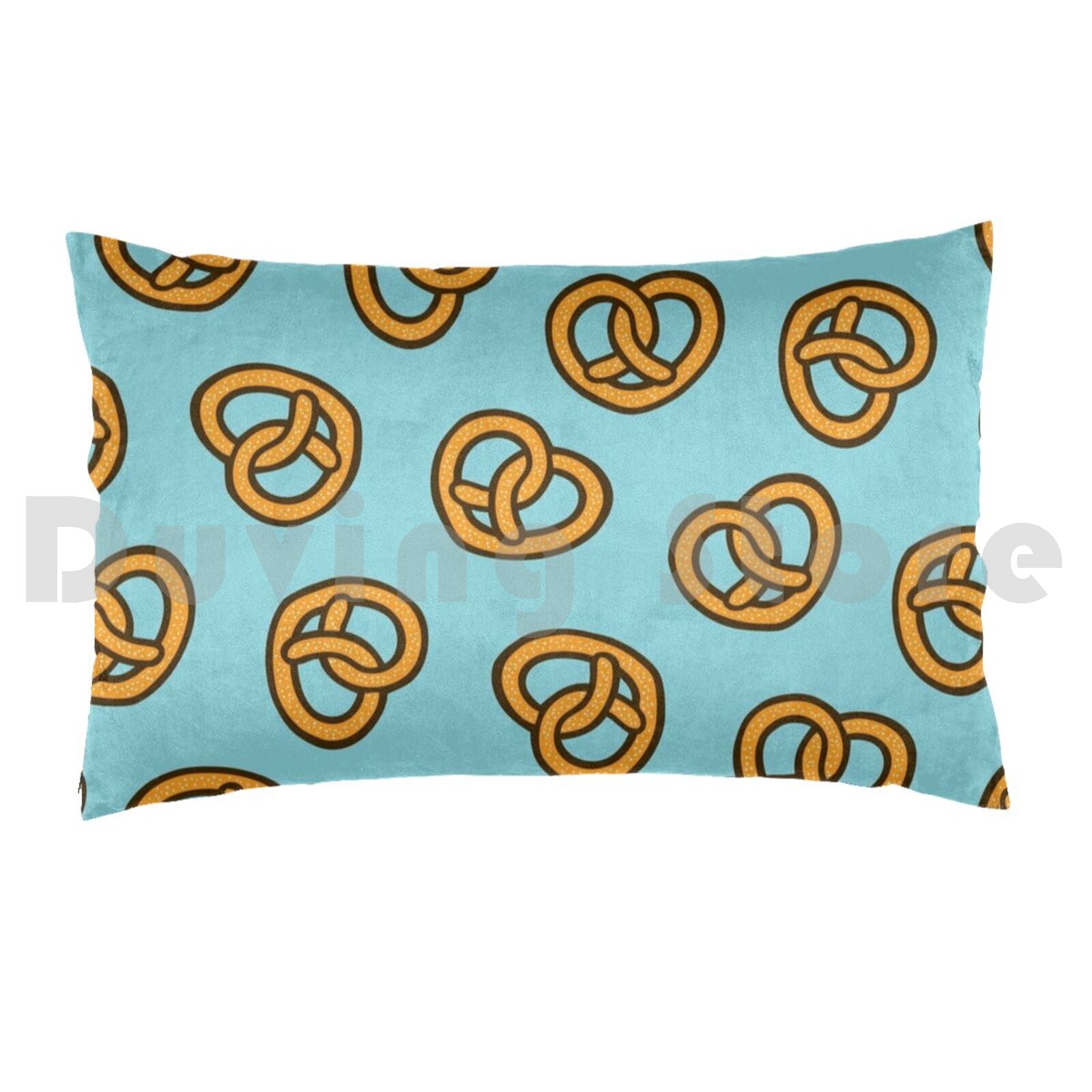 I Heart Pretzels Pattern Pillo - огляд і ціна Foody Snacks