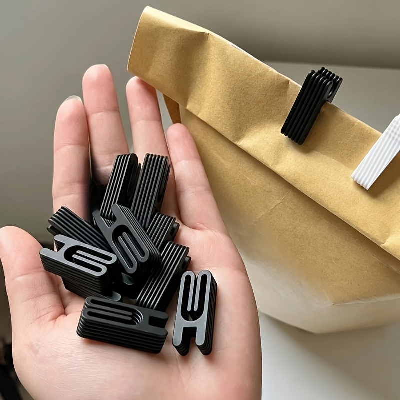 10-Pack Black Snack Bag Sealin - огляд і ціна Food Packed Snacks