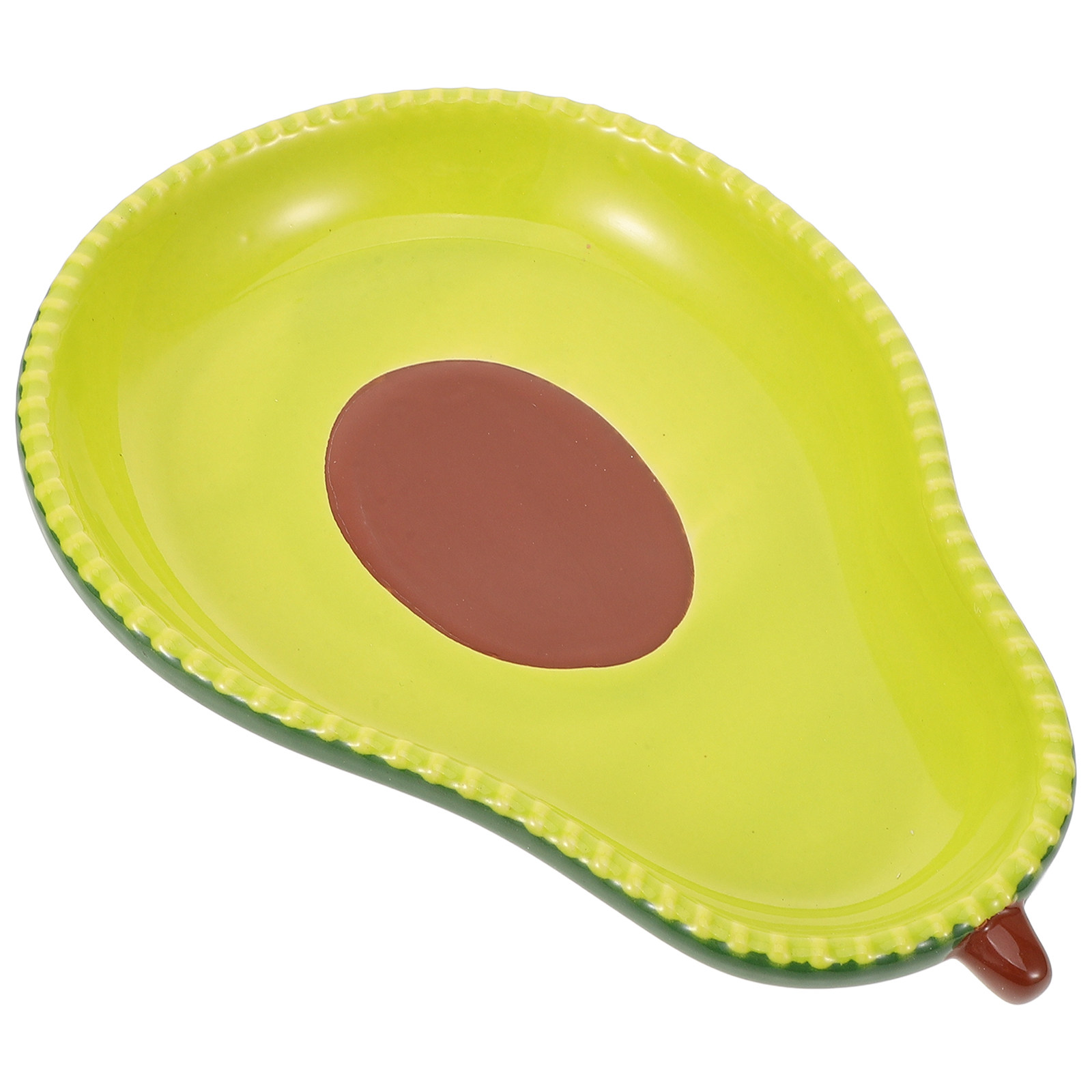 Avocado Shaped Ceramic Plate F - огляд і ціна Food Snacks Party