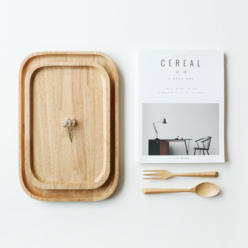 Japan Tea Serving Tray Wooden  - огляд і ціна Food Snacks In Japan