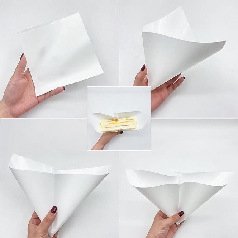[New] 100 PCS Greaseproof Pape - огляд і ціна Food Packed Snacks