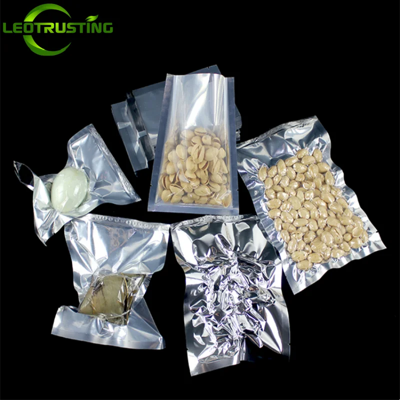 100 Pack Silver Glossy Flat Po - огляд і ціна Food Packed Snacks
